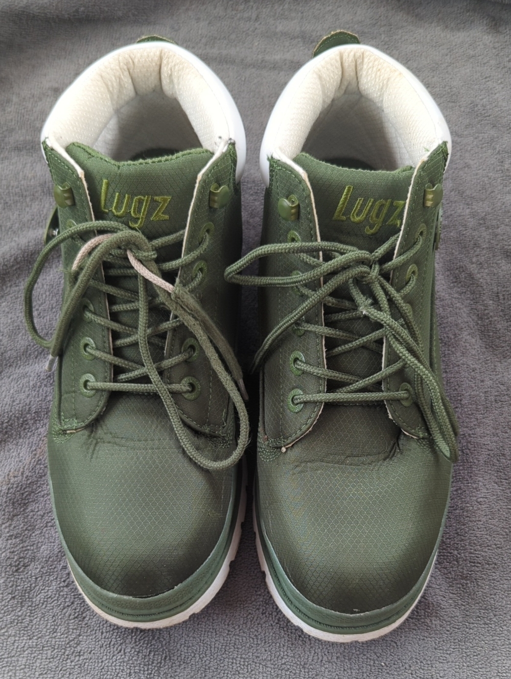 Lugz - Drifter Ripstop Boots - Mens Sz 9 - Olive Green